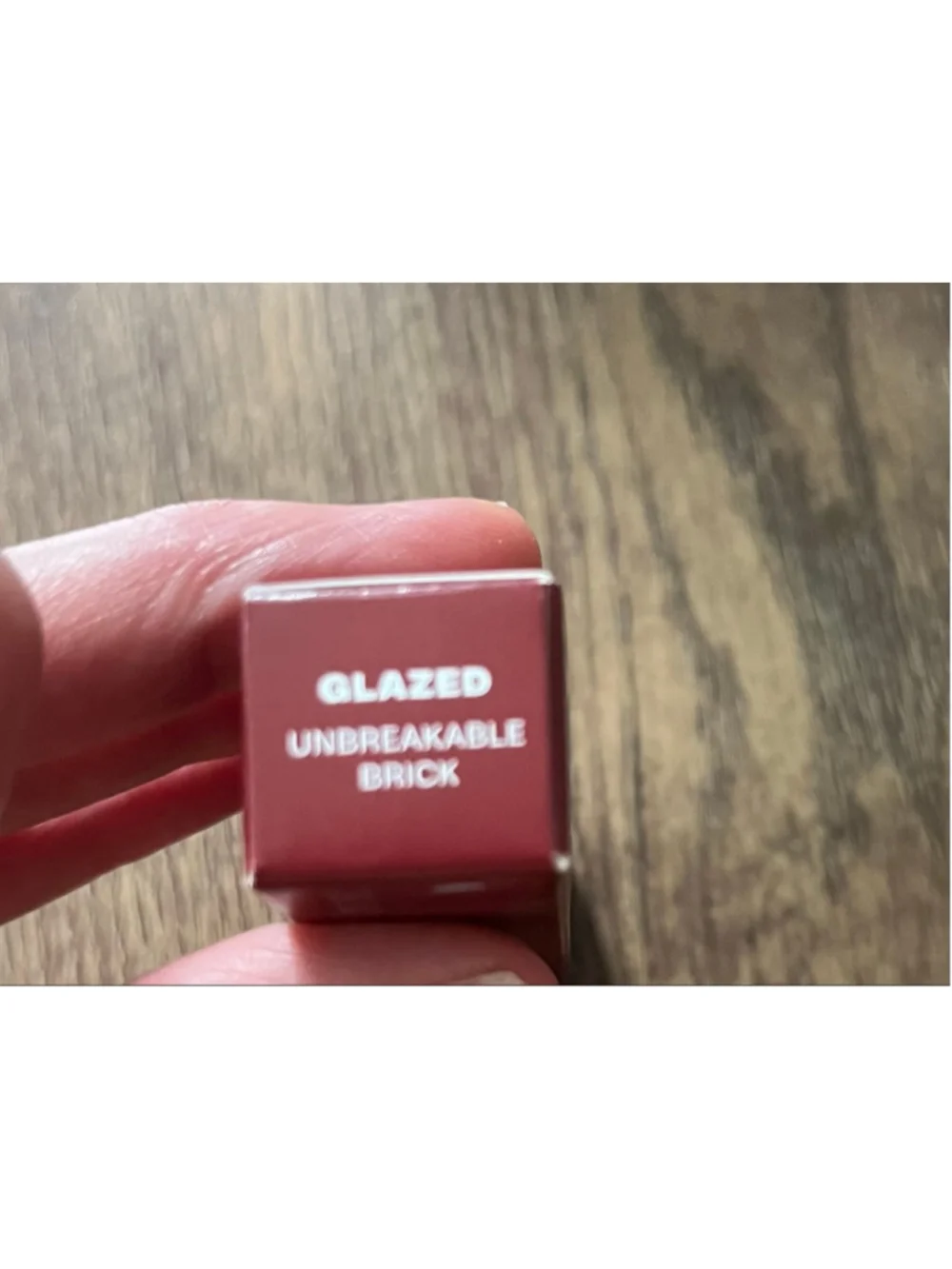 Morphe NWT dripglass glazed lip gloss unbreakable brick color